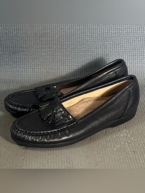 SAS Tripad Women's Comfort Blue Kiltie Tassel Loafers Shoes Size 7N